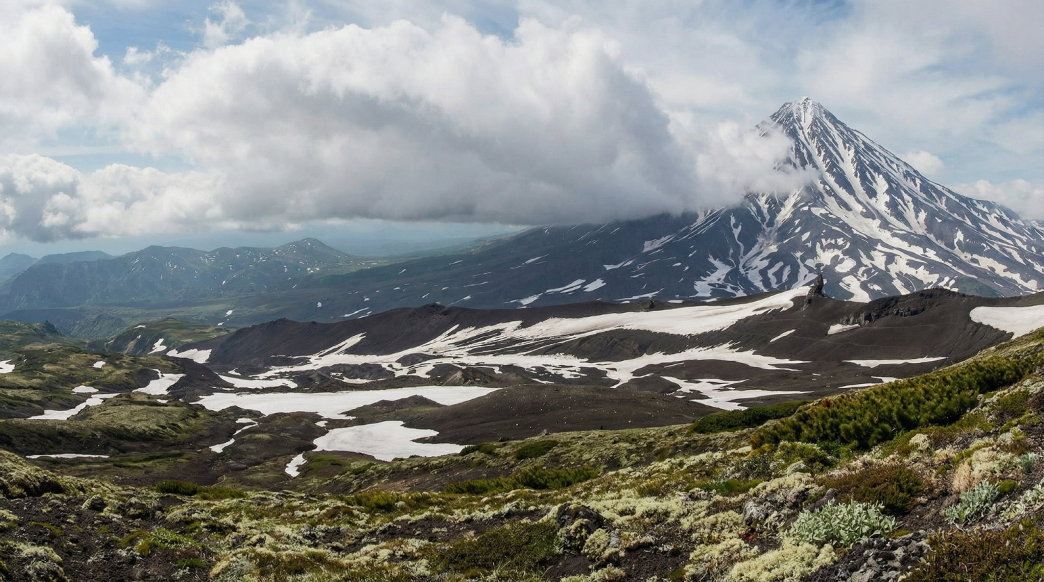 Джип-тур к Авачинскому вулкану (гора Верблюд)