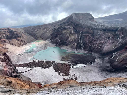 Восхождение на вулкан Горелый