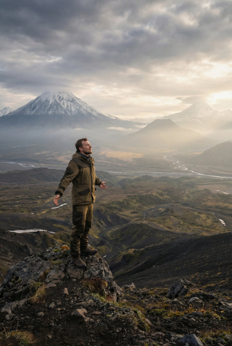 Джип-тур с восхождением на вулкан Горелый