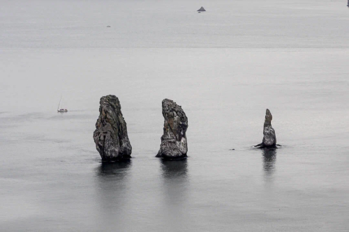 Выход в море из Авачинской бухты