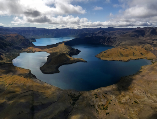 Кальдера вулкана Ксудач