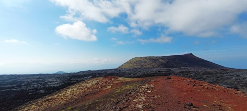 Подъём по склону Плоского Толбачика