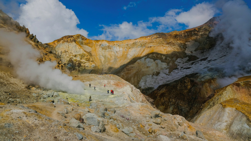 Дачные источники — «Малая Долина гейзеров»